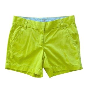[J Crew] Canary Yellow Chino Shorts